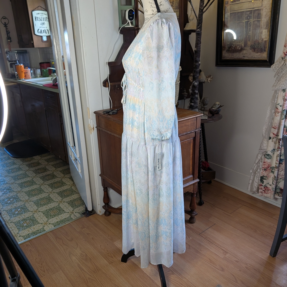 Boho Unique Soft Pastel Color Dress Any Occasion - Picture 4 of 9